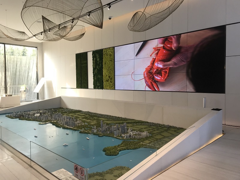 当公海7108线路液晶拼接屏，遇上“汕头华润海湾中心”