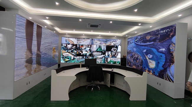 公海7108线路拼接屏，实现信息生动而灵活的场景展示！