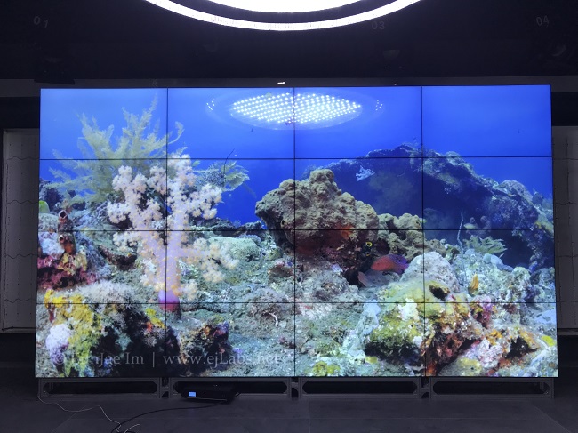 公海7108线路科技55寸3.5mm液晶拼接屏