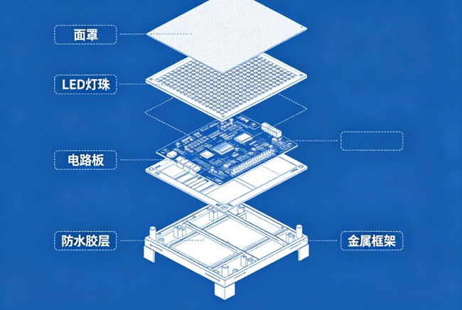 户外led屏结构拆解图.jpg